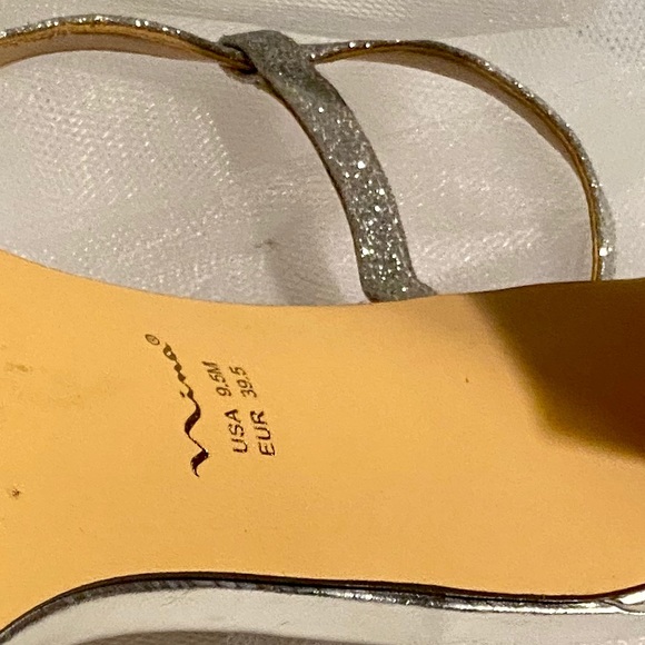 💎NINA ORIGINAL SPARKLING HIGH HEELED SANDAL💍 8.5 - Picture 7 of 9